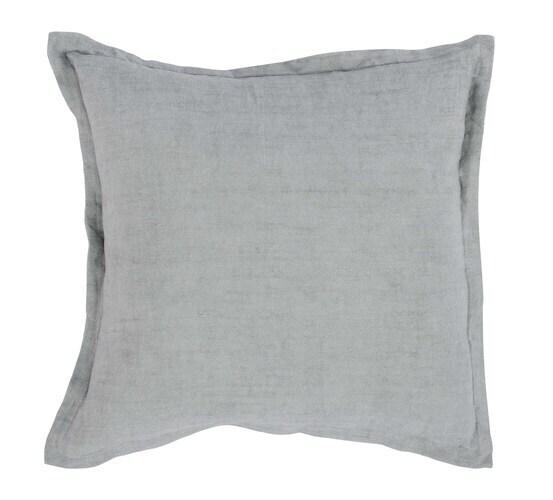 Solstice Gray Pillow Cover + Insert