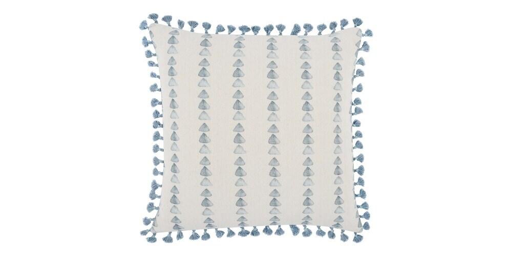 Shala Blue Pillow Cover + Insert