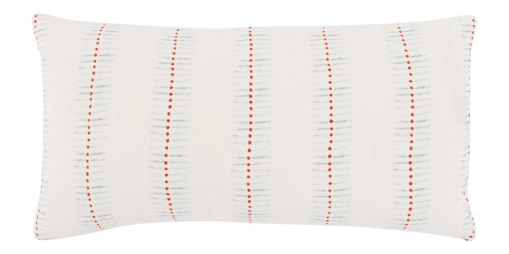 Cabana Blue Red Pillow Cover + Insert