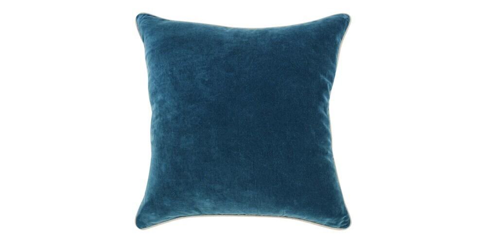 Heirloom Velvet Marine Pillow Cover