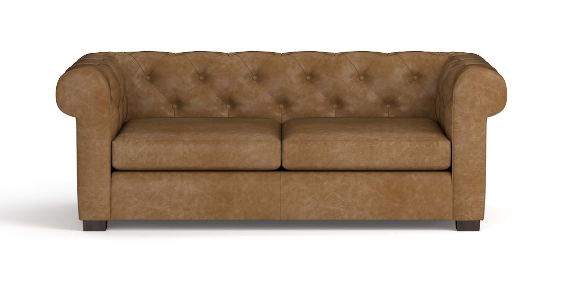 Jamestown Leather Loveseat