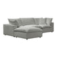 Cali Slate Tweed Modular 4 Piece Sectional