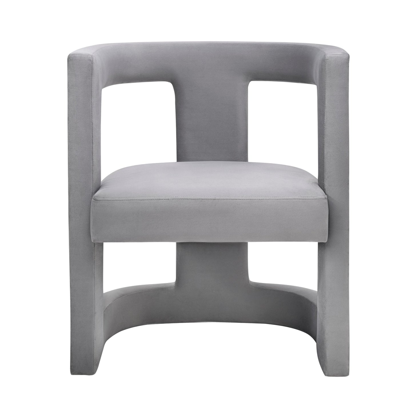 Ada Grey Velvet Chair