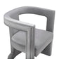 Ada Grey Velvet Chair