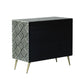 Kadiri Black and White Bone Inlay Dresser