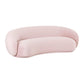 Kendall Blush Velvet Sofa