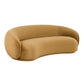 Kendall Cognac Velvet Sofa