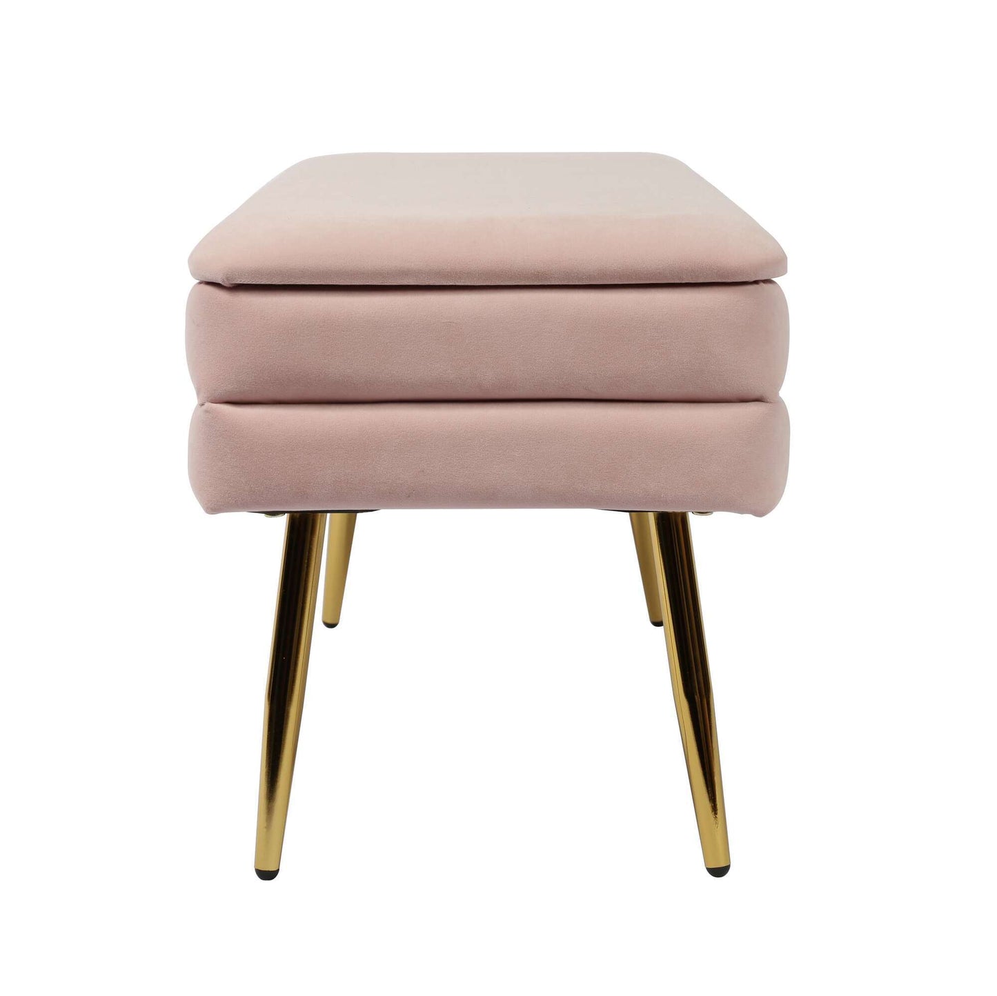 Ziva Blush Storage Bench