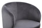 Bella Grey Velvet Chair