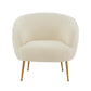 Presley Faux Sheepskin Chair