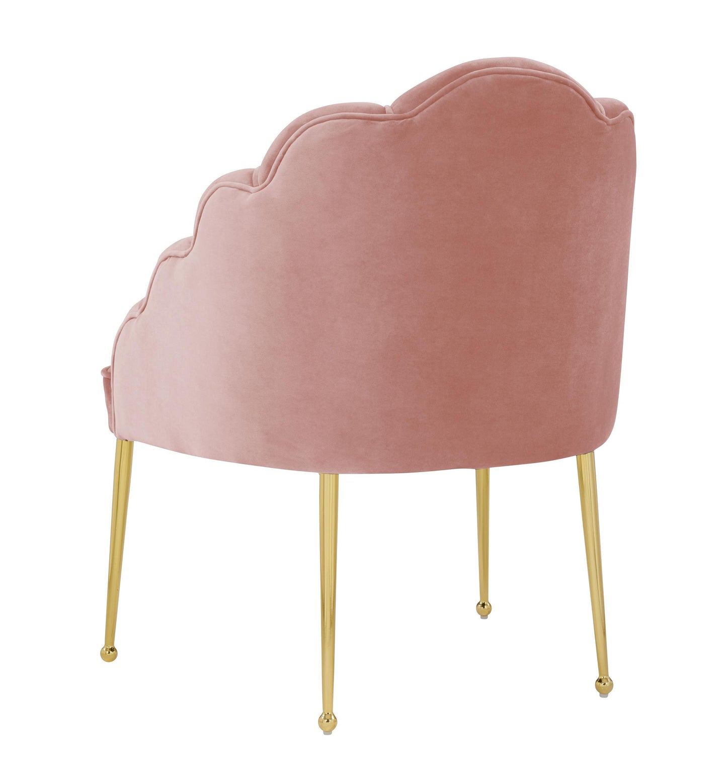 Daisy Petite Blush Velvet Chair