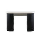 Makai Cream and Charcoal Desk/Console