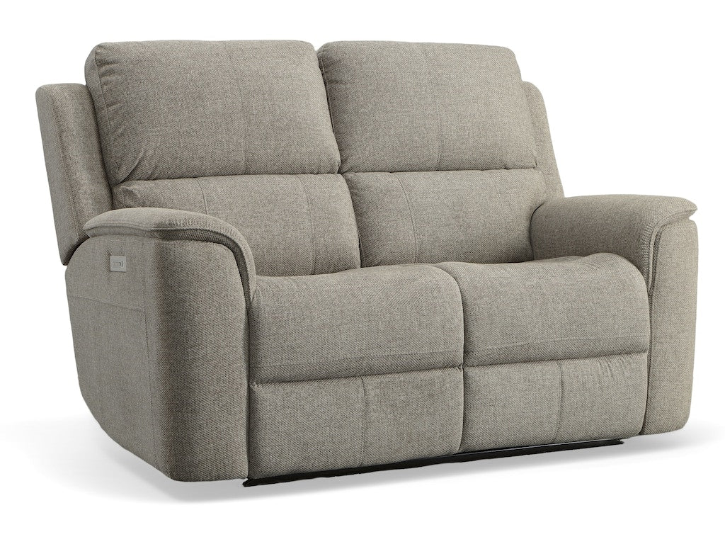 Henry Power Reclining Loveseat with Power Headrests and Lumbar