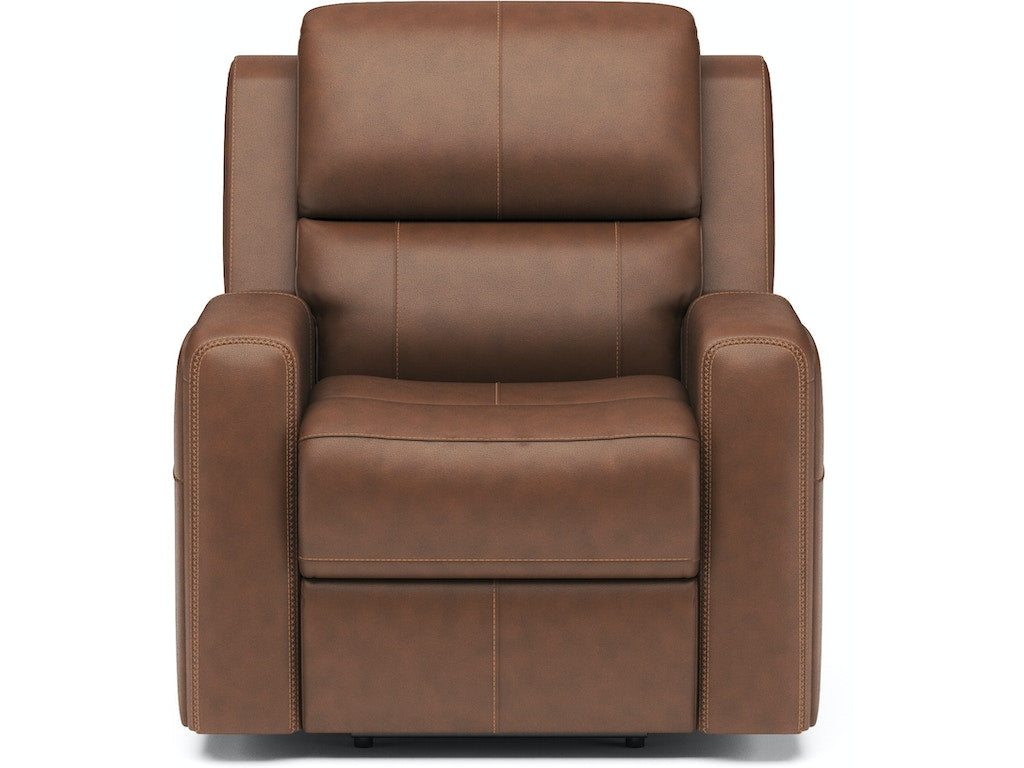 Linden Power Recliner with Power Headrest and Lumbar