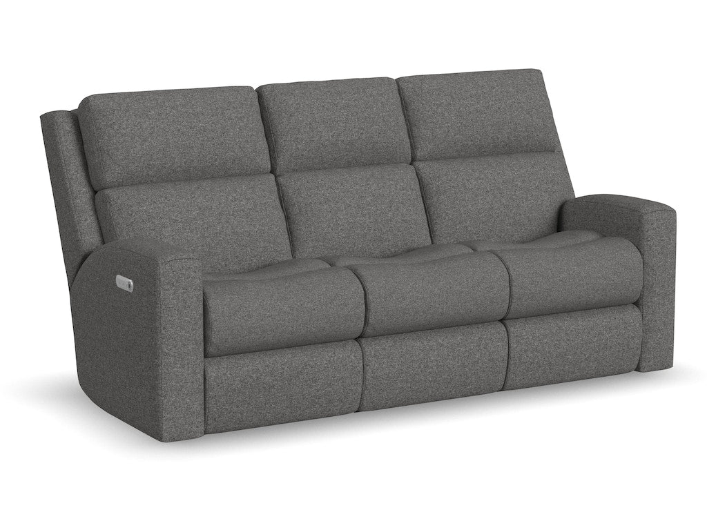 Score Power Reclining Sofa with Power Headrests and Lumbar