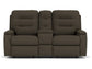 Kerrie Power Reclining Loveseat with Console