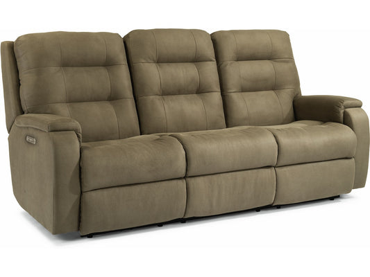 Arlo Power Reclining Sofa with Power Headrests