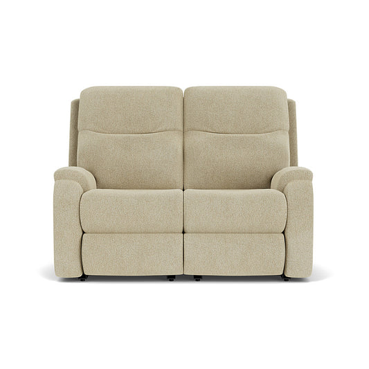 Penn Power Reclining Loveseat with Power Headrests and Lumbar