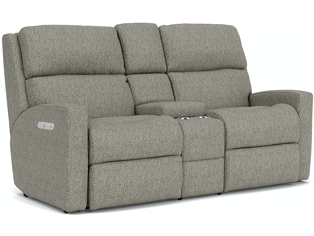 Catalina Power Reclining Loveseat with Console and Power Headrests