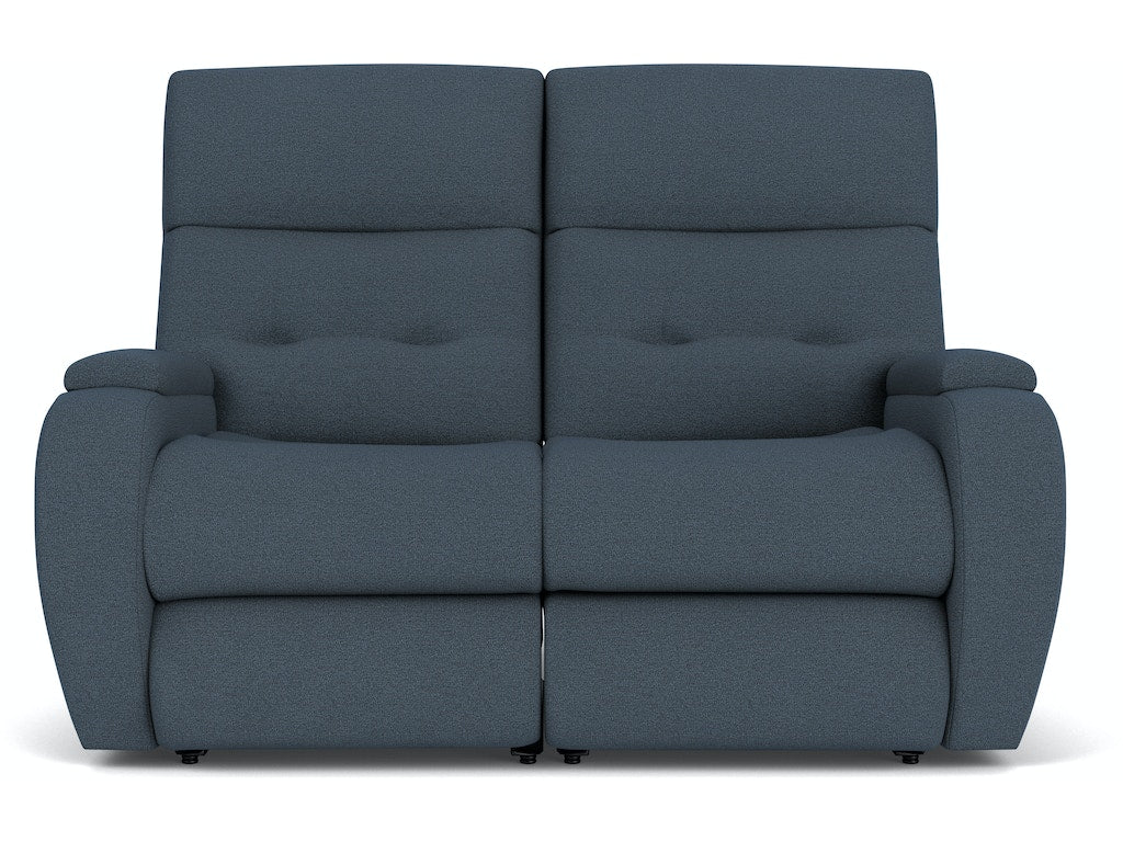 Strait Power Reclining Loveseat with Power Headrests