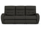 Strait Power Reclining Sofa with Power Headrests