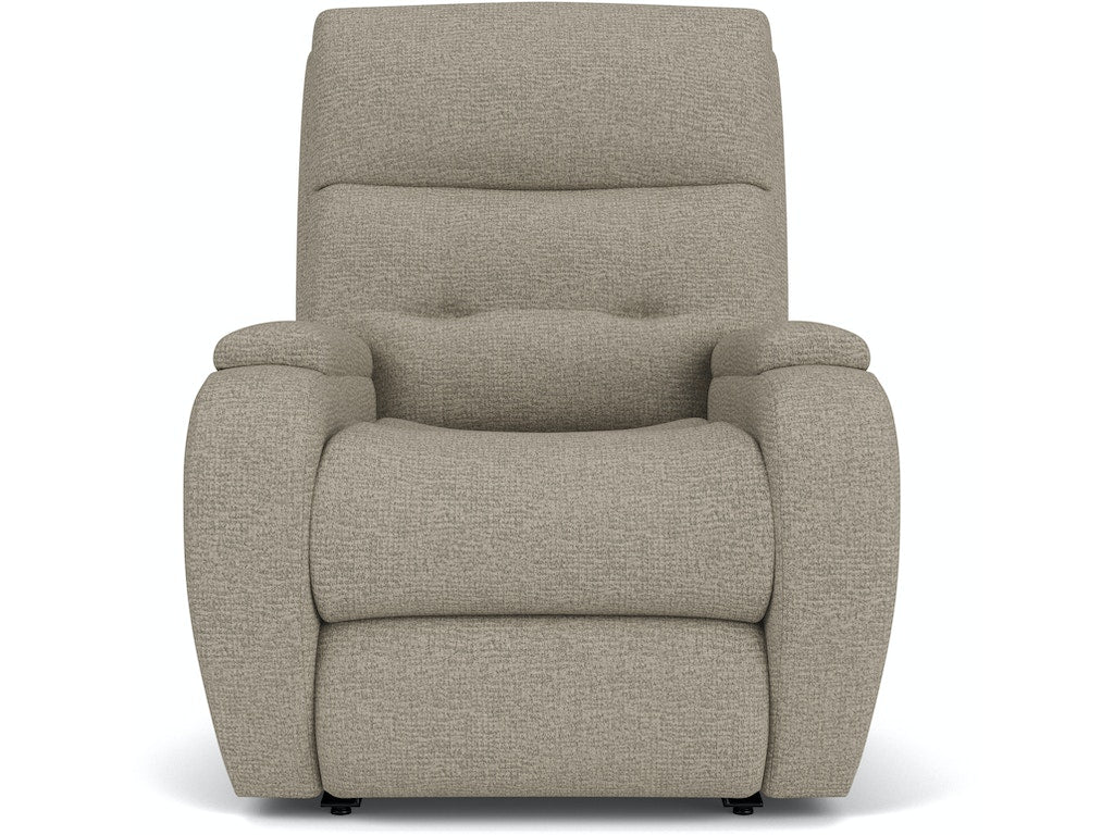 Strait Power Recliner with Power Headrest