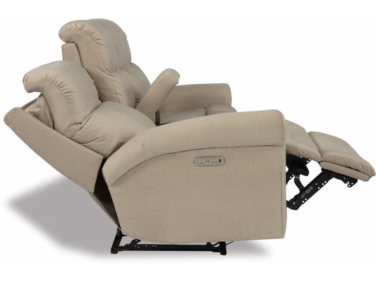 Davis Power Reclining Loveseat with Console and Power Headrests