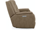 Arlo Power Reclining Loveseat with Console and Power Headrests