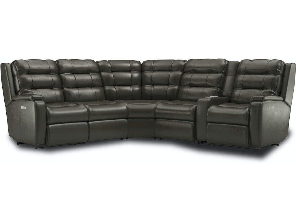 Arlo Power Reclining Sectional with Power Headrests