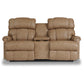 Pinnacle Power Wall Reclining Loveseat w/ Headrest & Console