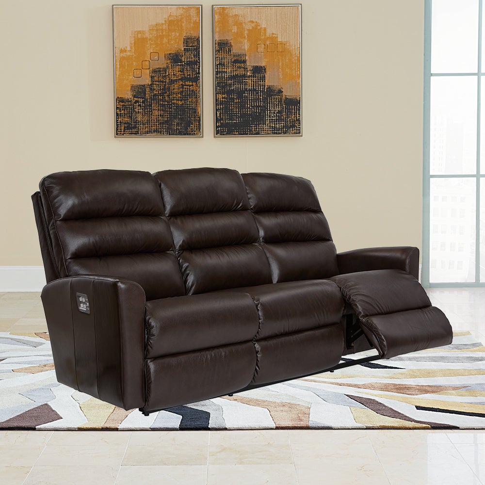 Liam Power Wall Reclining Sofa w/ Headrest & Lumbar