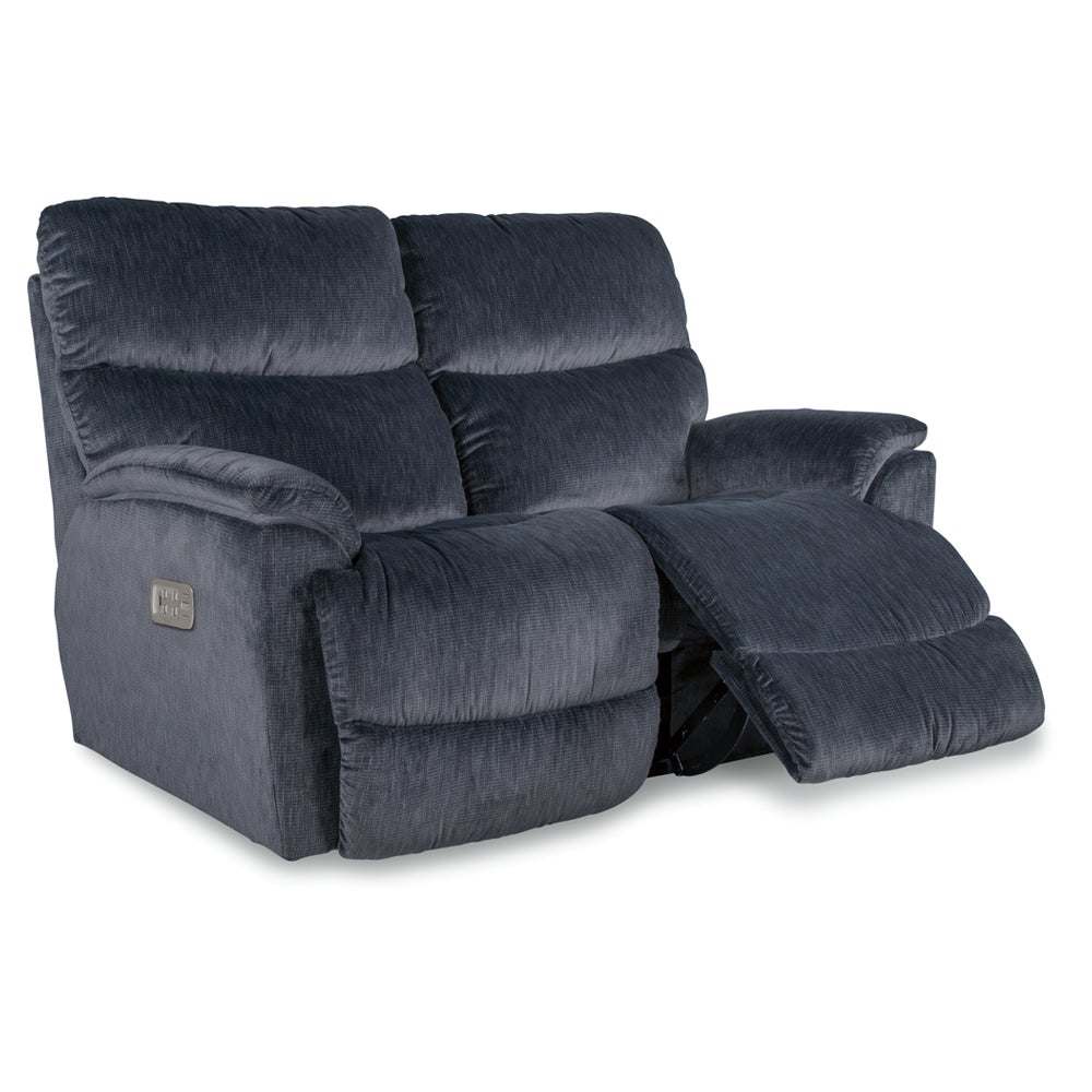 Trouper Power Reclining Loveseat w/ Headrest & Lumbar