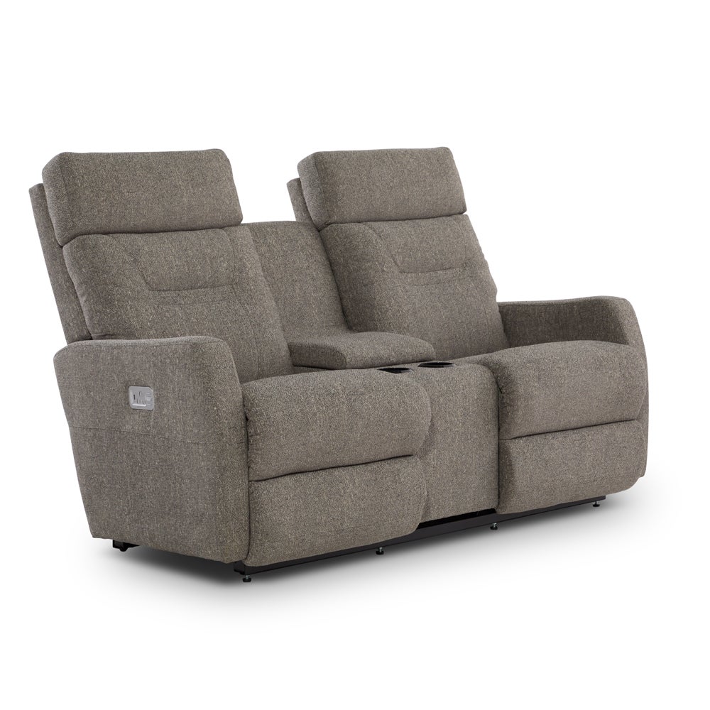 Lennon Power Wall Reclining Loveseat w/ Headrest & Console