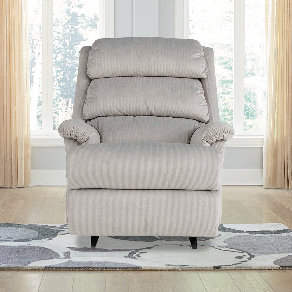 Astor Power Rocking Recliner w/ Headrest & Lumbar