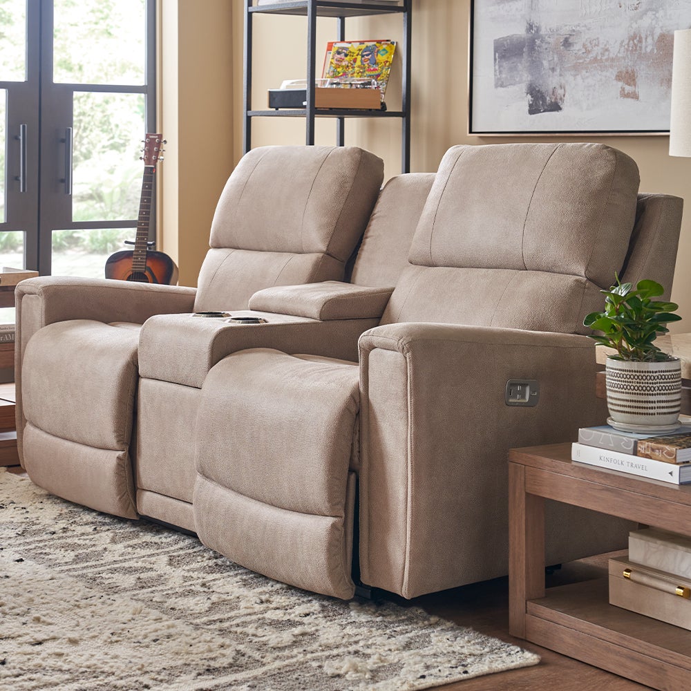 Apollo Power Reclining Loveseat w/ Headrest & Console