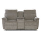 Jay Power Reclining Loveseat w/ Headrest, Lumbar & Console