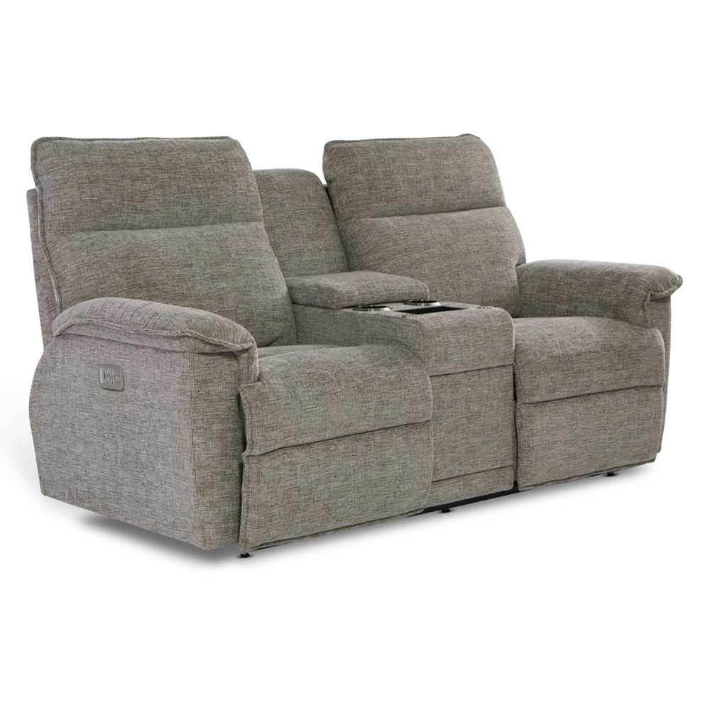 Jay Power Reclining Loveseat w/ Headrest, Lumbar & Console