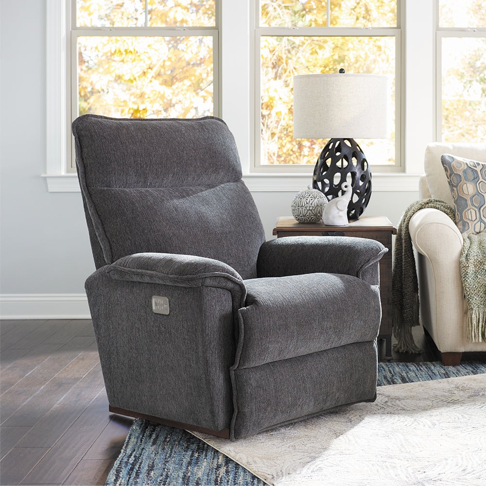 Jay Power Rocking Recliner w/ Headrest & Lumbar