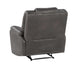 Katrine Manual Recliner Chair, Charcoal