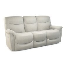 James Power Reclining Sofa w/ Headrest