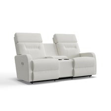 Lennon Power Wall Reclining Loveseat w/ Headrest & Console