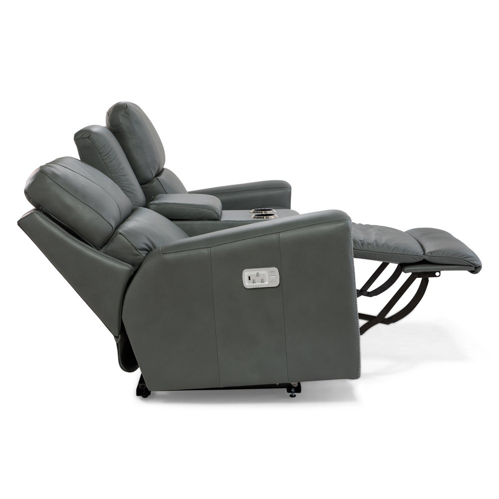 Apollo Power Reclining Loveseat w/ Headrest & Console