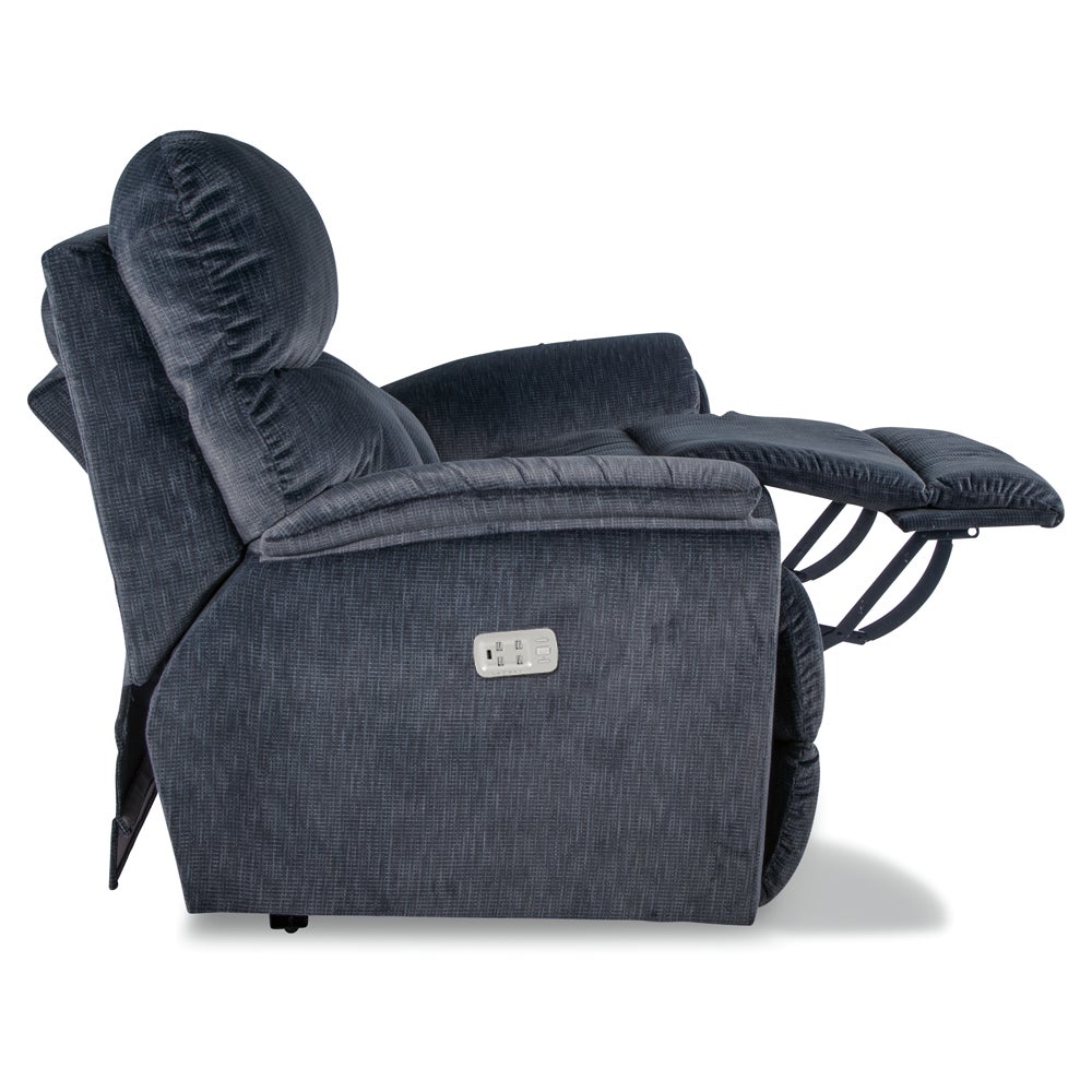 Trouper Power Reclining Loveseat w/ Headrest & Lumbar