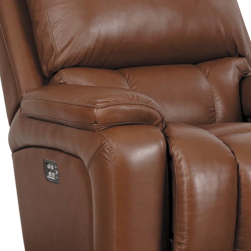 Greyson Power Wall Recliner w/ Headrest & Lumbar