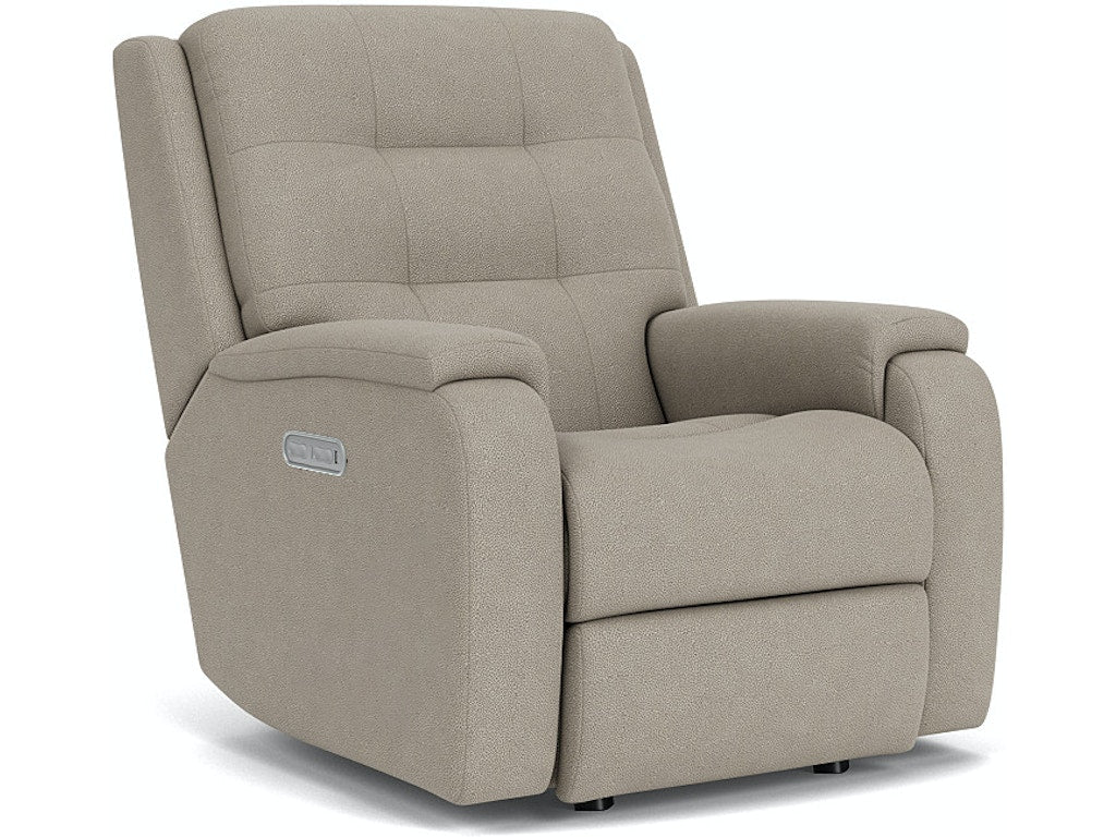 Arlo Power Rocking Recliner with Power Headrest and Lumbar