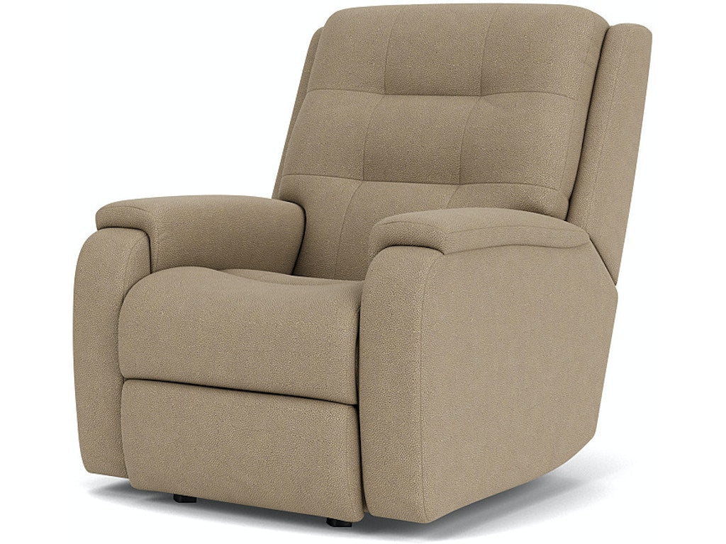 Arlo Power Rocking Recliner with Power Headrest and Lumbar