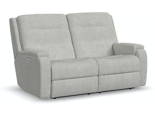 Arlo Power Reclining Loveseat with Power Headrests