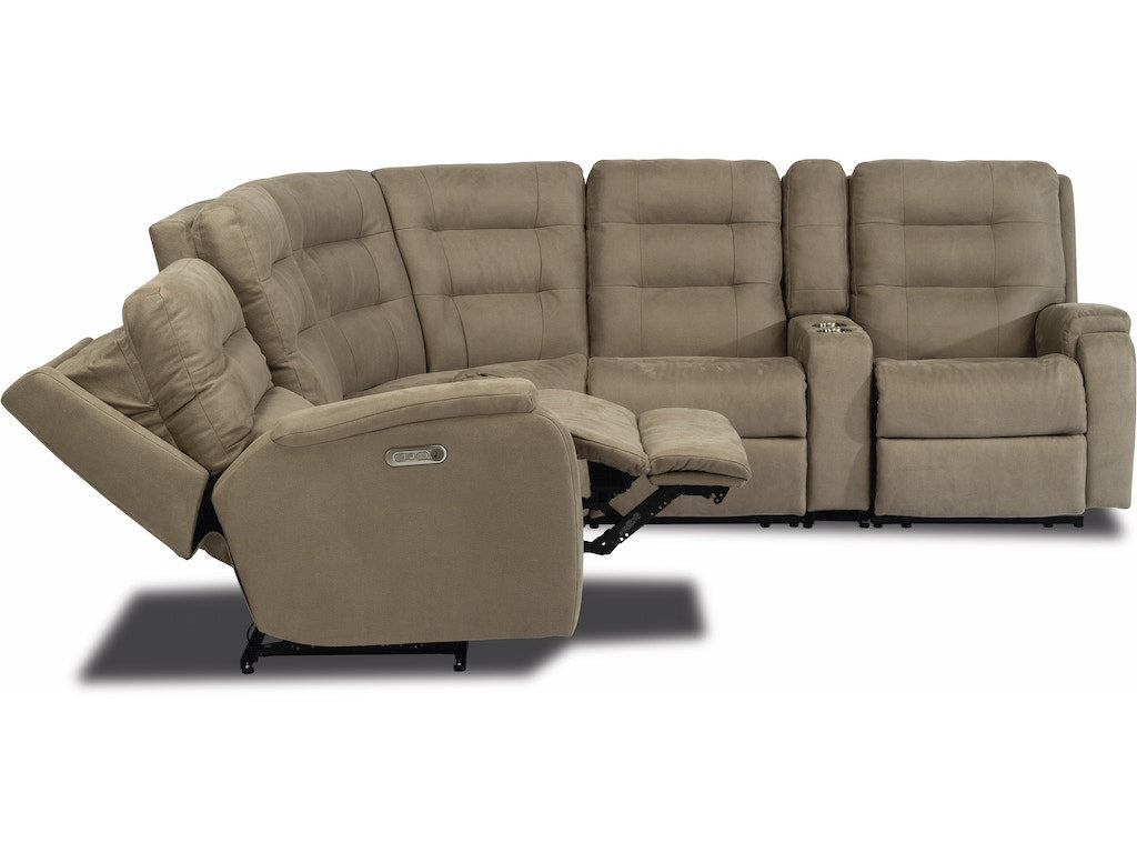 Arlo Power Reclining Sectional with Power Headrests