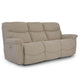 James Power Reclining Sofa w/ Headrest & Lumbar