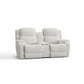 Dorian Power Reclining Loveseat w/ Headrest, Lumbar & Console